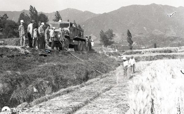 1978. 가뭄대책 양수작업 (화개상덕)