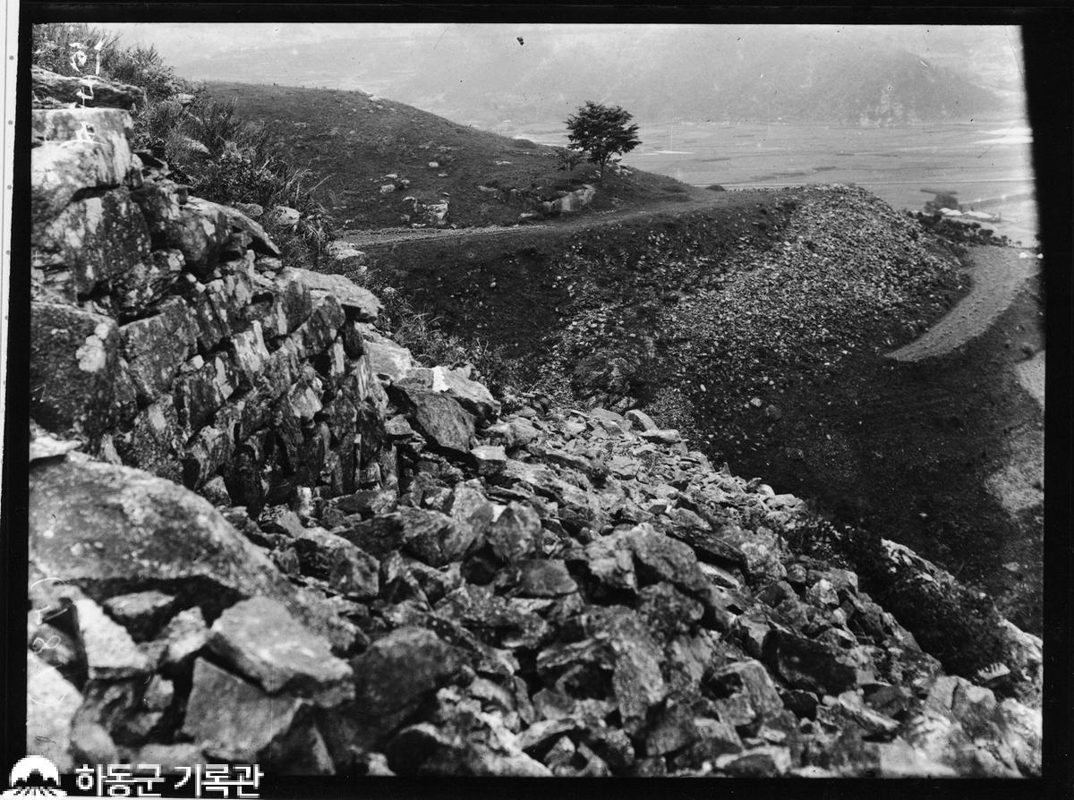 1915.경남하동 원동산성 성벽