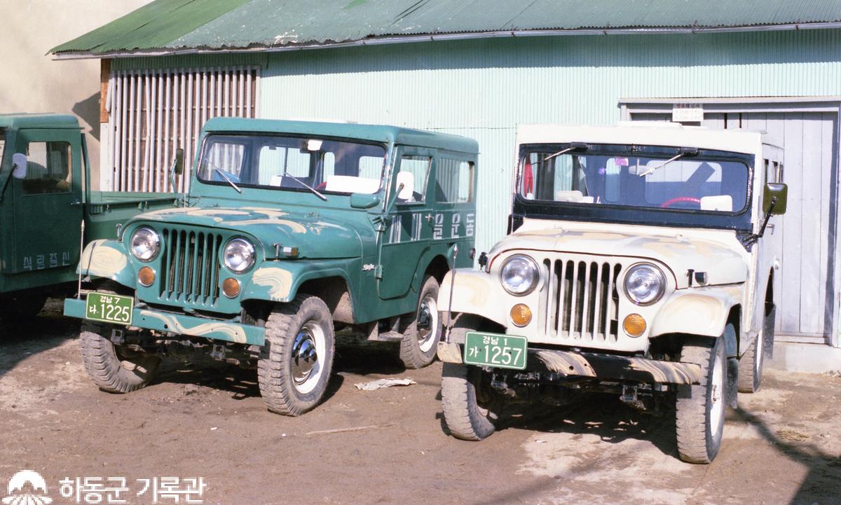 1978년 군행정 차량